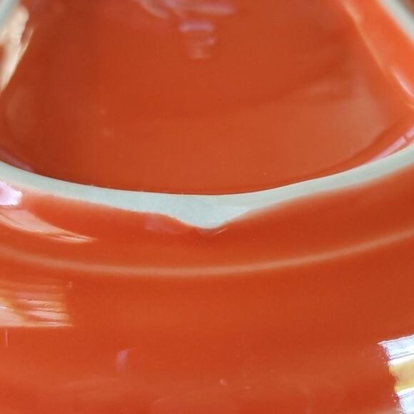 Fiestaware Fiesta CERAMIC Bread Tray Server Serving Plater Dish Plate Poppy Oran - Picture 13 of 16